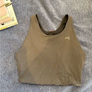 Charcoal Tracksmith Turnover Tank Top
